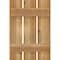 Ekena Millwork Spaced Board-n-Batten Shutters, Rough Sawn Western Red Cedar, 17 1/8W x 25H, PR RBS06S17X025RWR - alternate 2